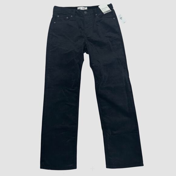 Gap 90’s High Rise Straight Leg Corduroy Black Pants Sz 29/8P - Picture 2 of 9